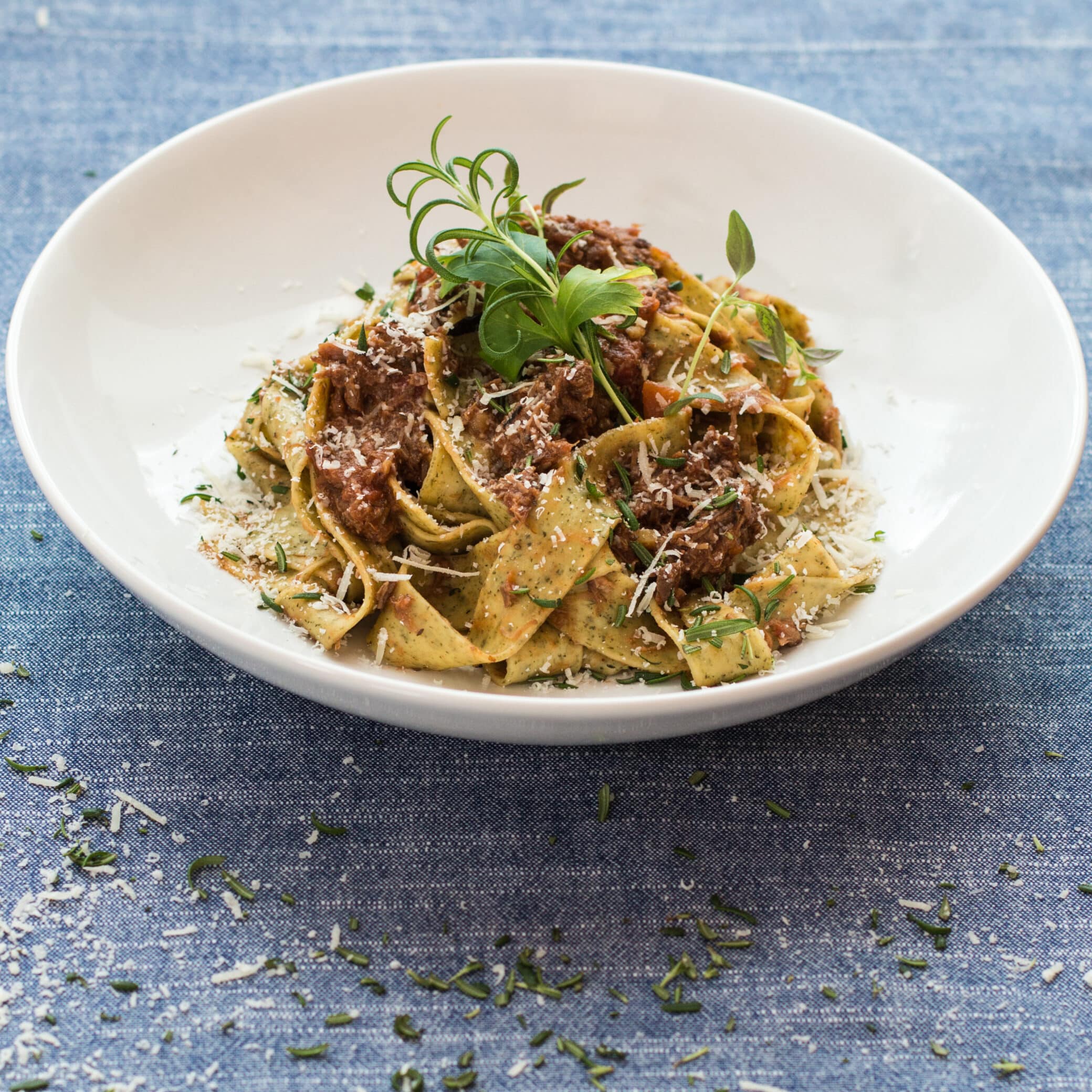Pappardelle and Lamb Ragu.