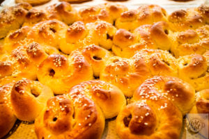 Image of Lussekatter buns.