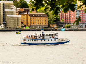 Stockholm water taxi/ferry.