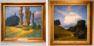 Prince Eugene's En Sista Solglomi (A Last Sunshine) and Monet (The Cloud).